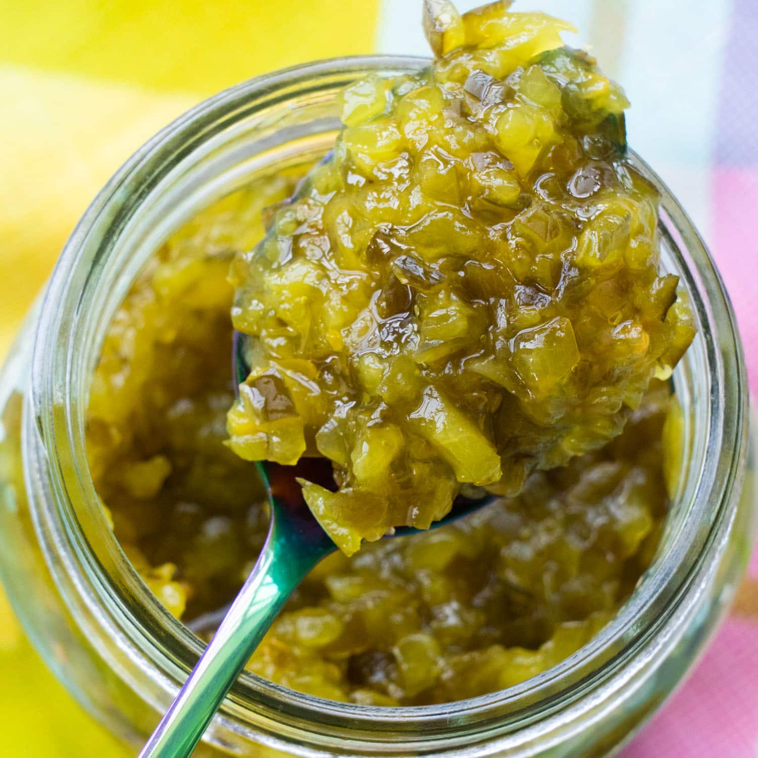 Homemade Green Tomato Relish: Sweet Peppers, Truvia, and Canning Tips